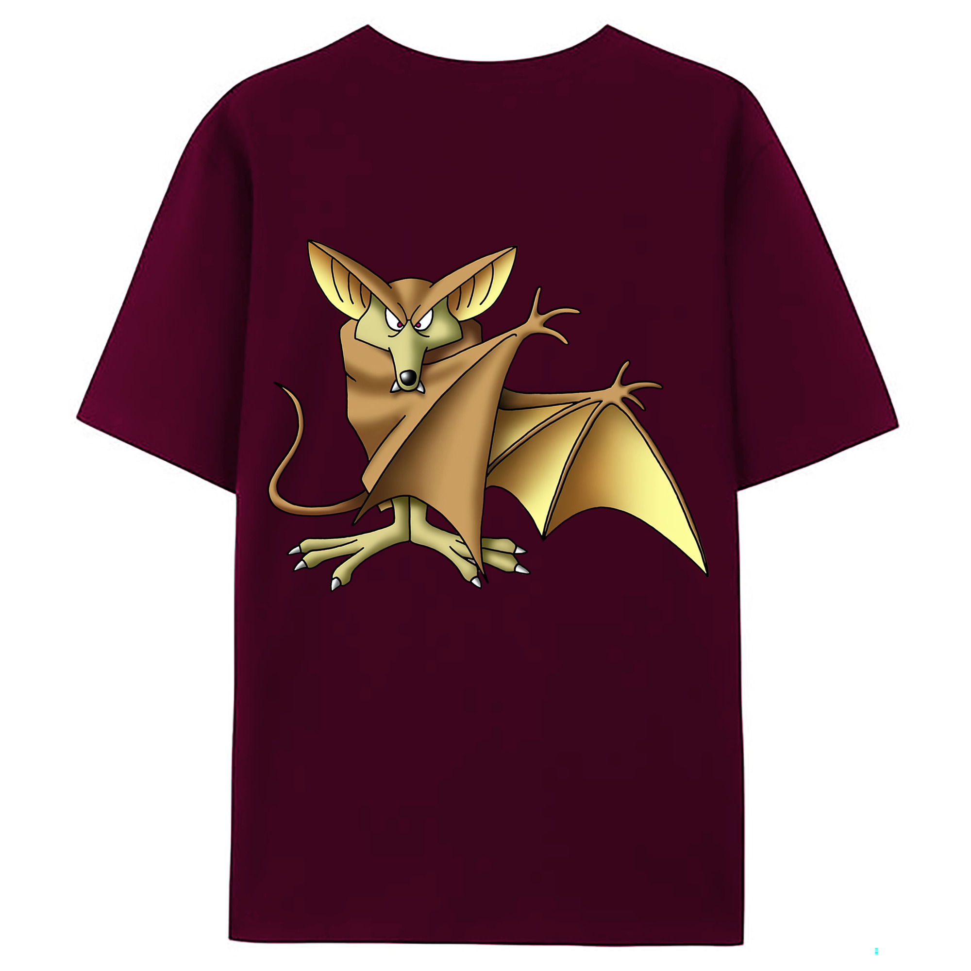 （画像用） ドラゴンクエスト Doragon Kuesuto Dragon Quest レディース半袖Tシャツ(バックプリント)